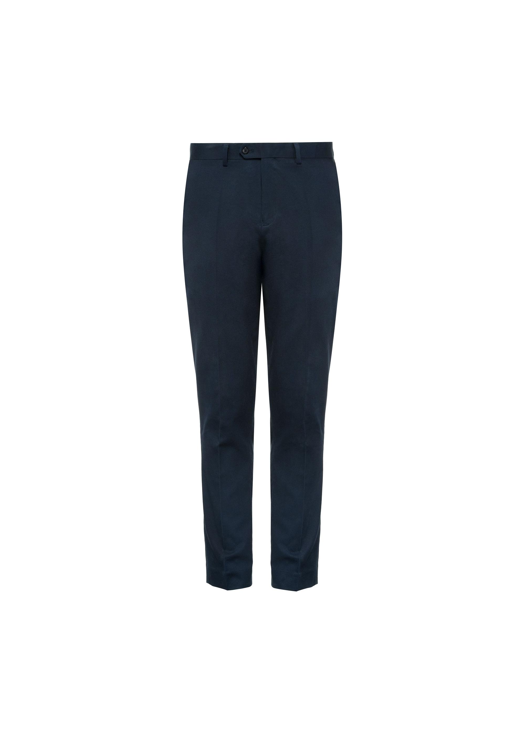 Tmavomodré pánske chino nohavice SPOMT-0105-17(W25)-03