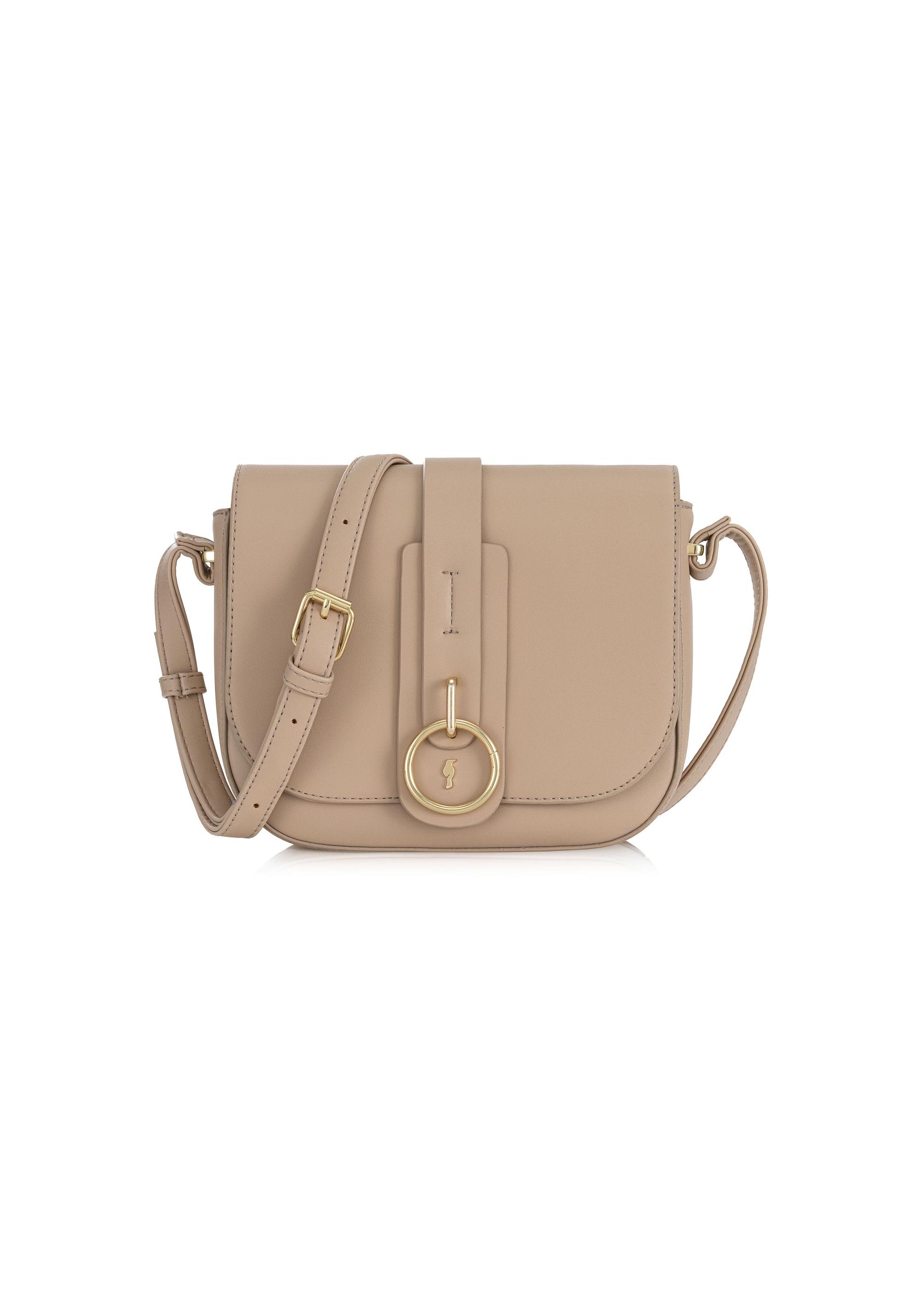 Béžová dámska crossbody kabelka TOREC-0627D-82(W25)