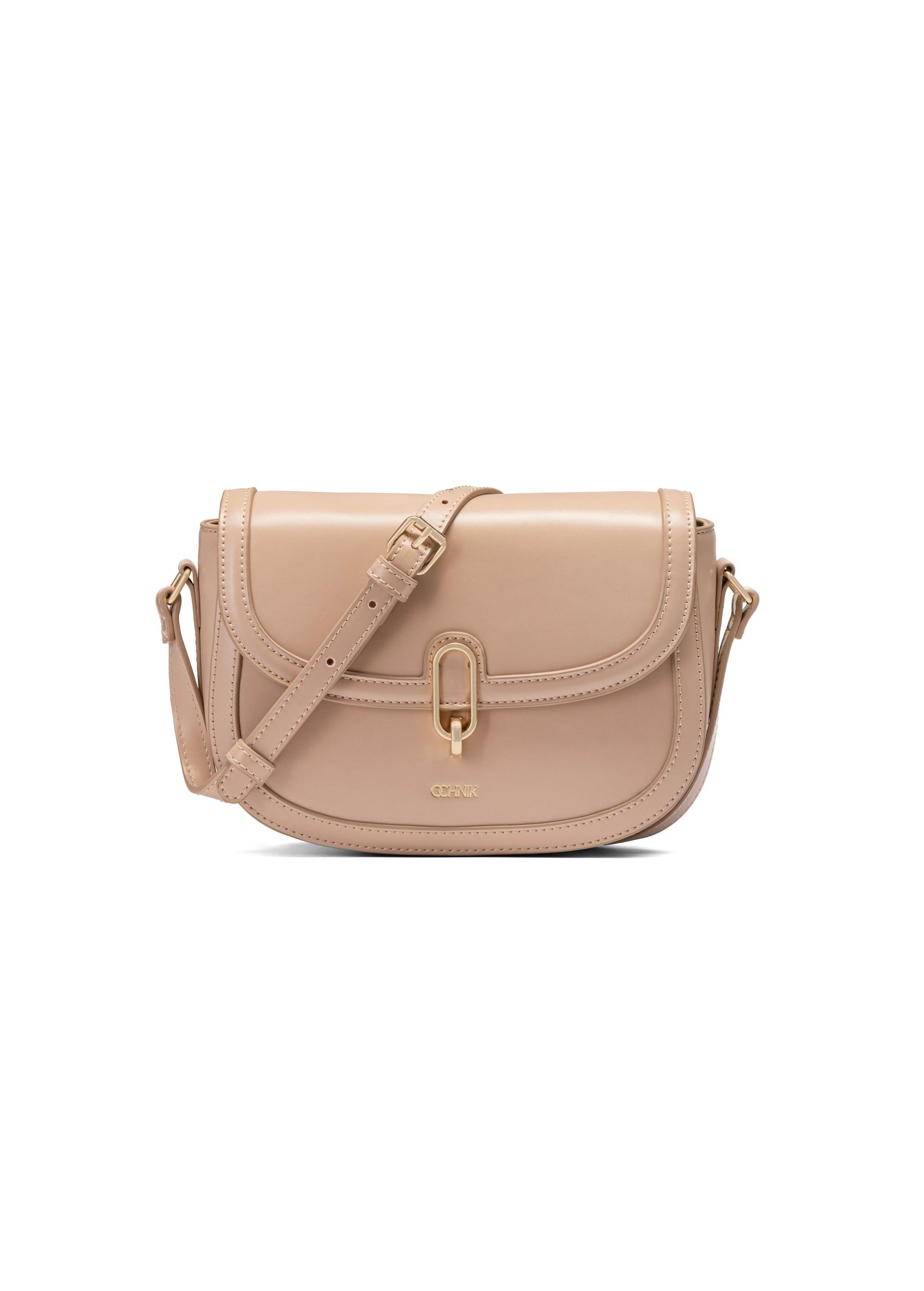 Béžová malá crossbody kabelka TOREC-1019-81 (W25)