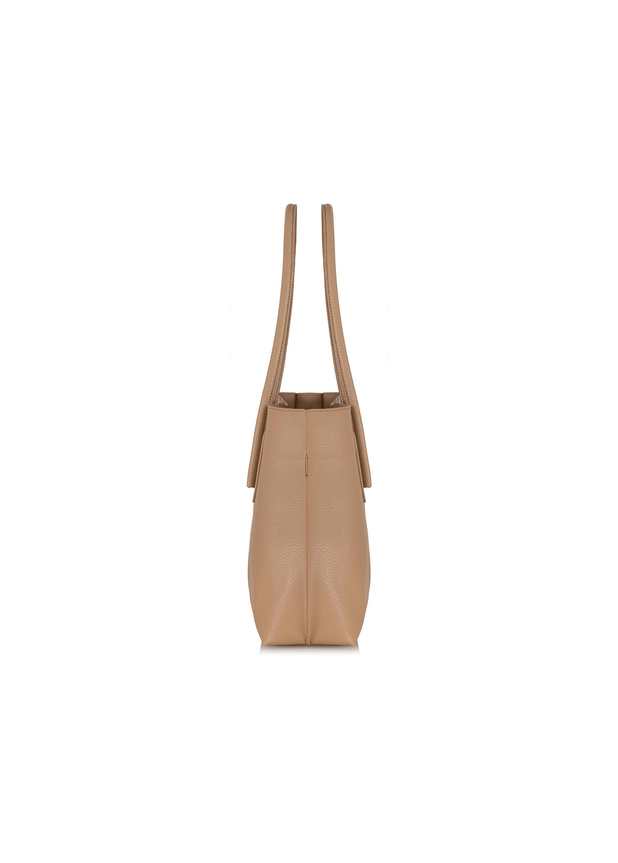 Béžová dámska shopper taška TOREC-0938A-82(W25)-03