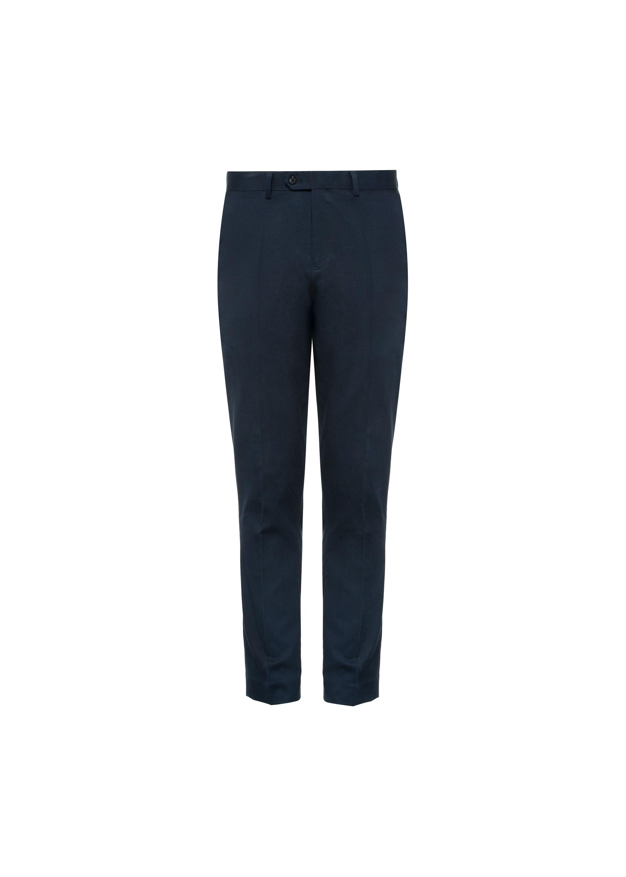 Tmavomodré pánske chino nohavice SPOMT-0105-17(W25)-03