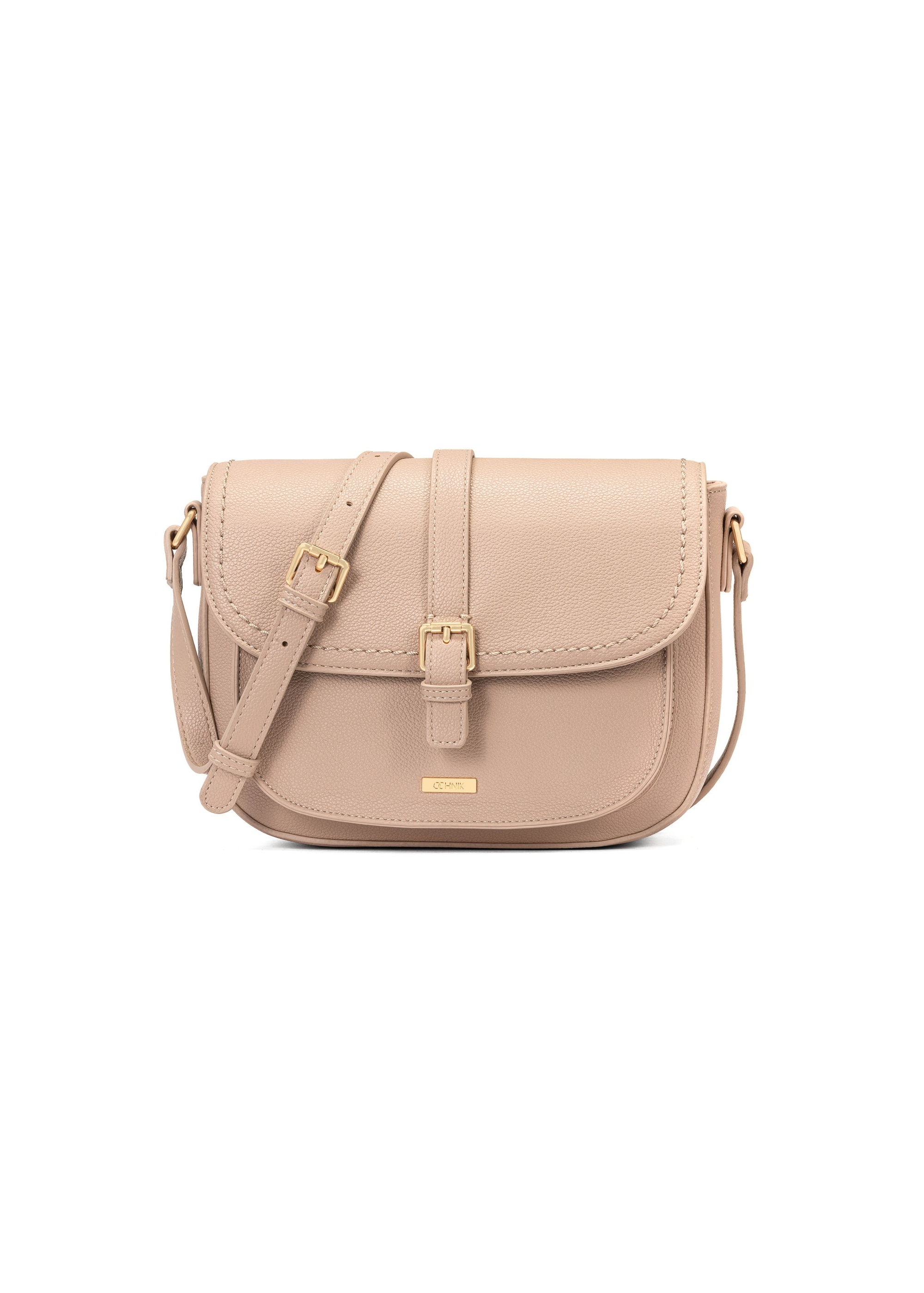 Béžová dámska crossbody  kabelka TOREC-1003-81(W25)