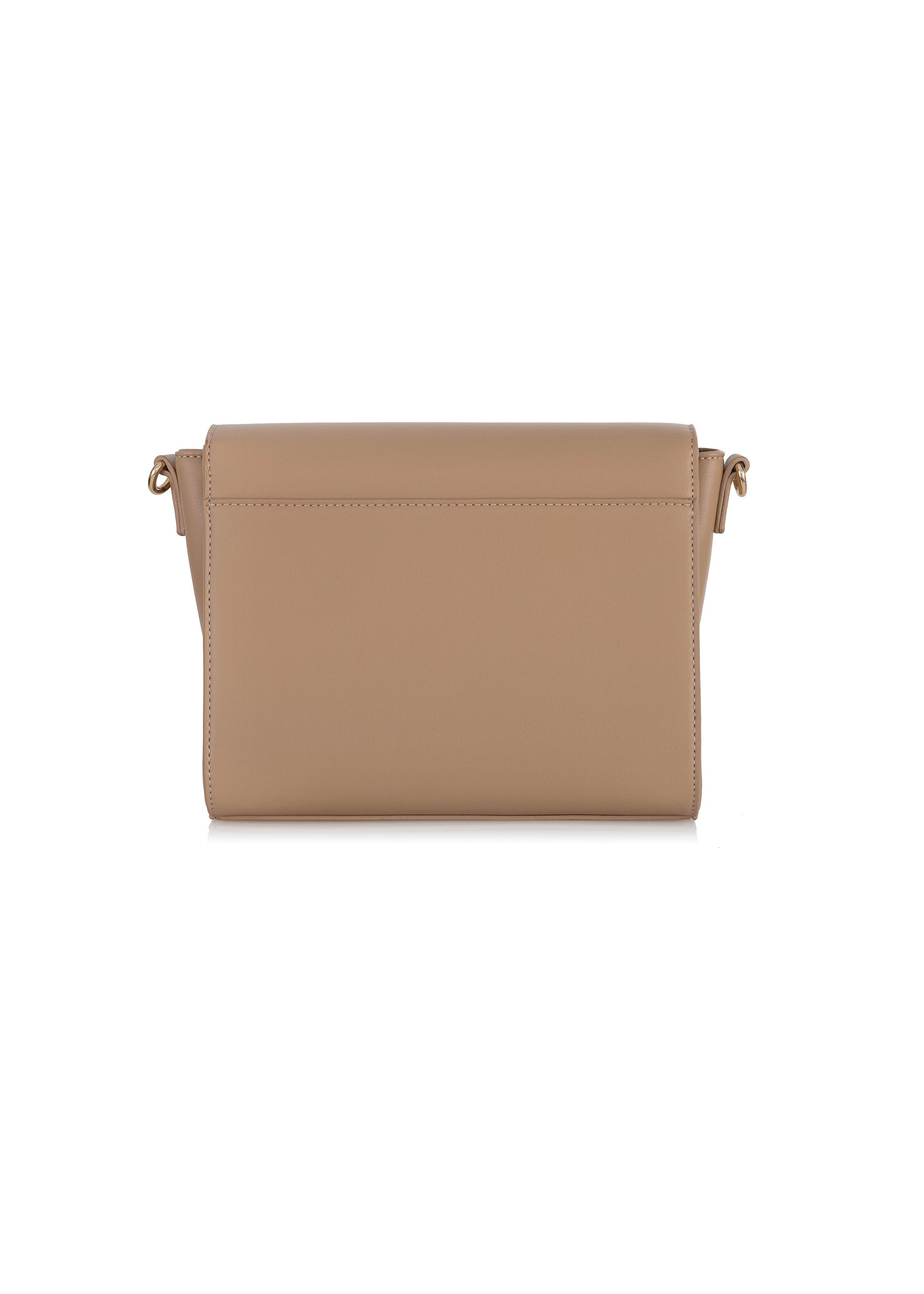 Béžová dámska crossbody kabelka s cvokmi TOREC-0899A-81(W25)