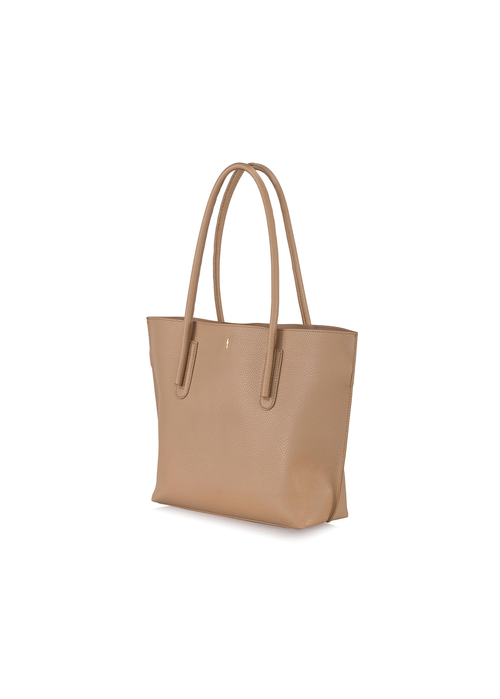 Béžová dámska shopper taška TOREC-0938A-82(W25)-02