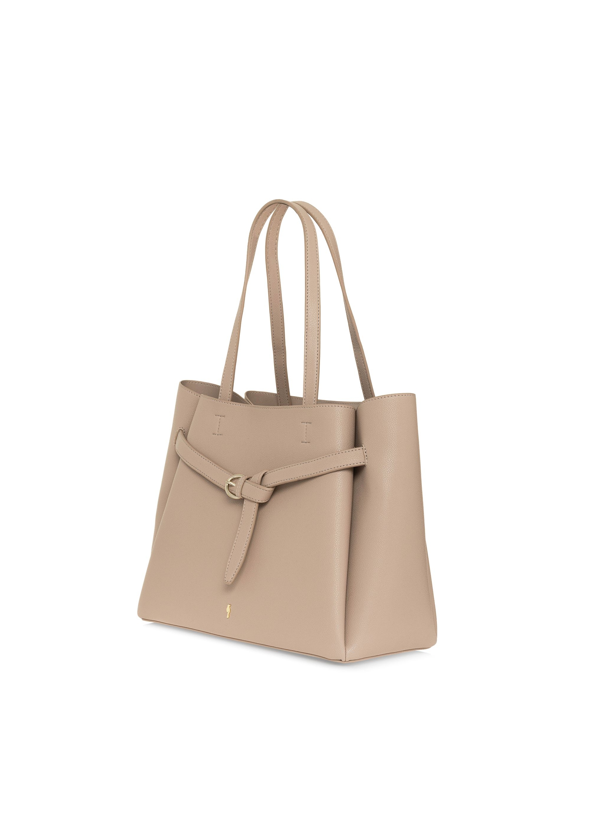 Béžová dámska shopper taška TOREC-1011-81(W25)-02