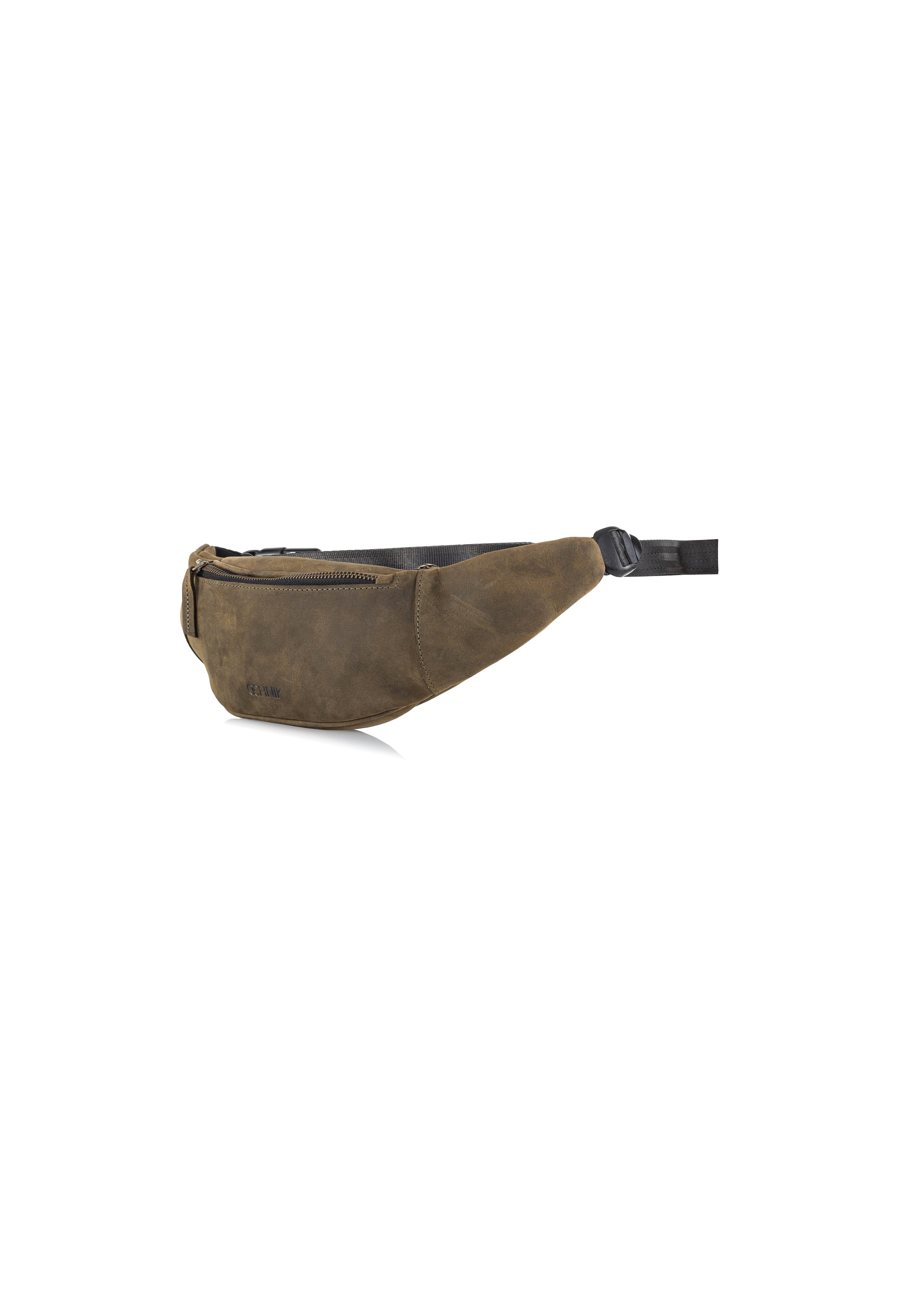 Pánske khaki kožené obličky TORMS-0324-51(W23)-02