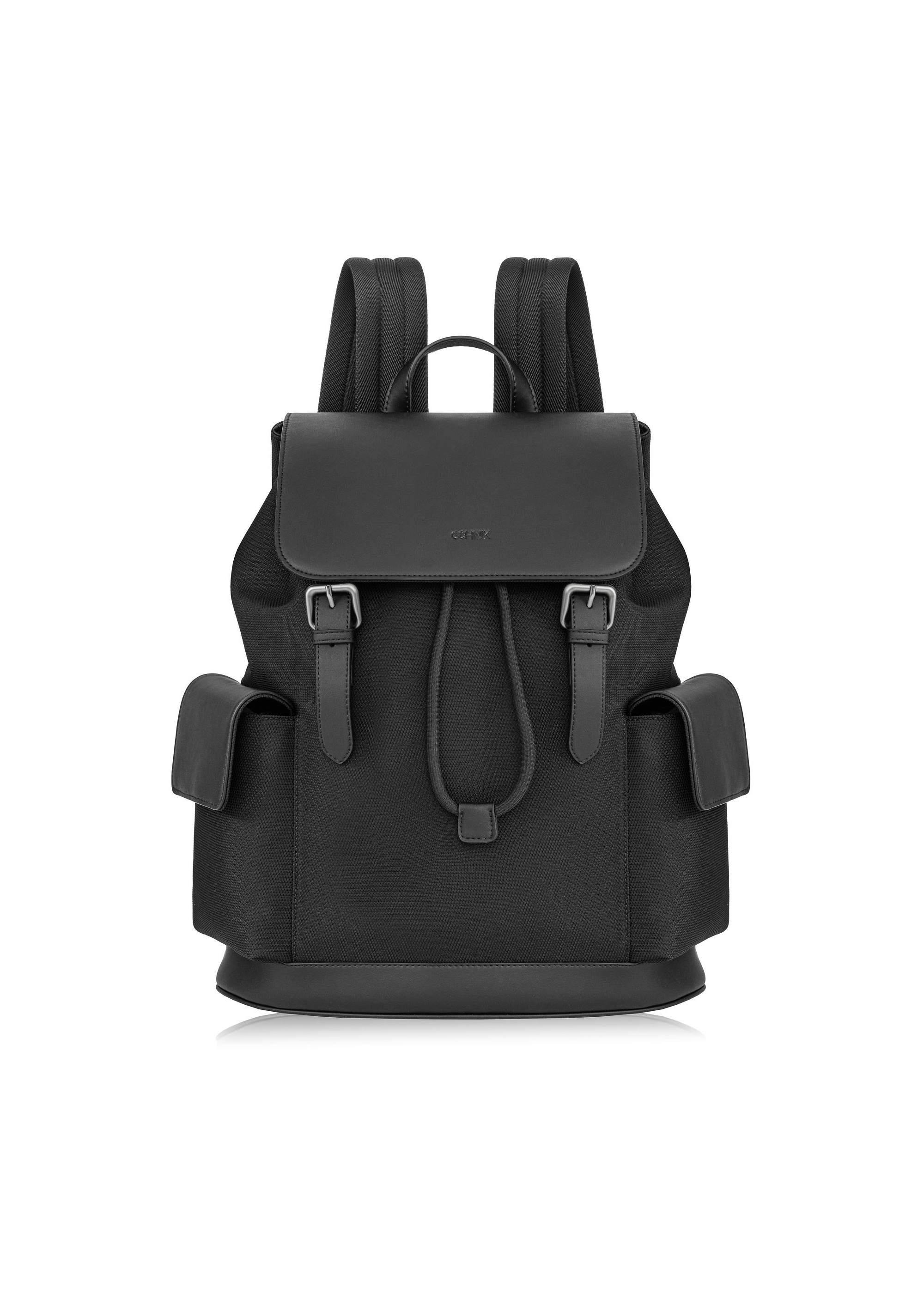 Schwarzer großer Herrenrucksack TORMN-0356-99(W25)-01