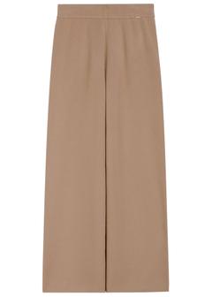 Dámske viskózové nohavice ťavej farby SPODT-0116-24(Z25)