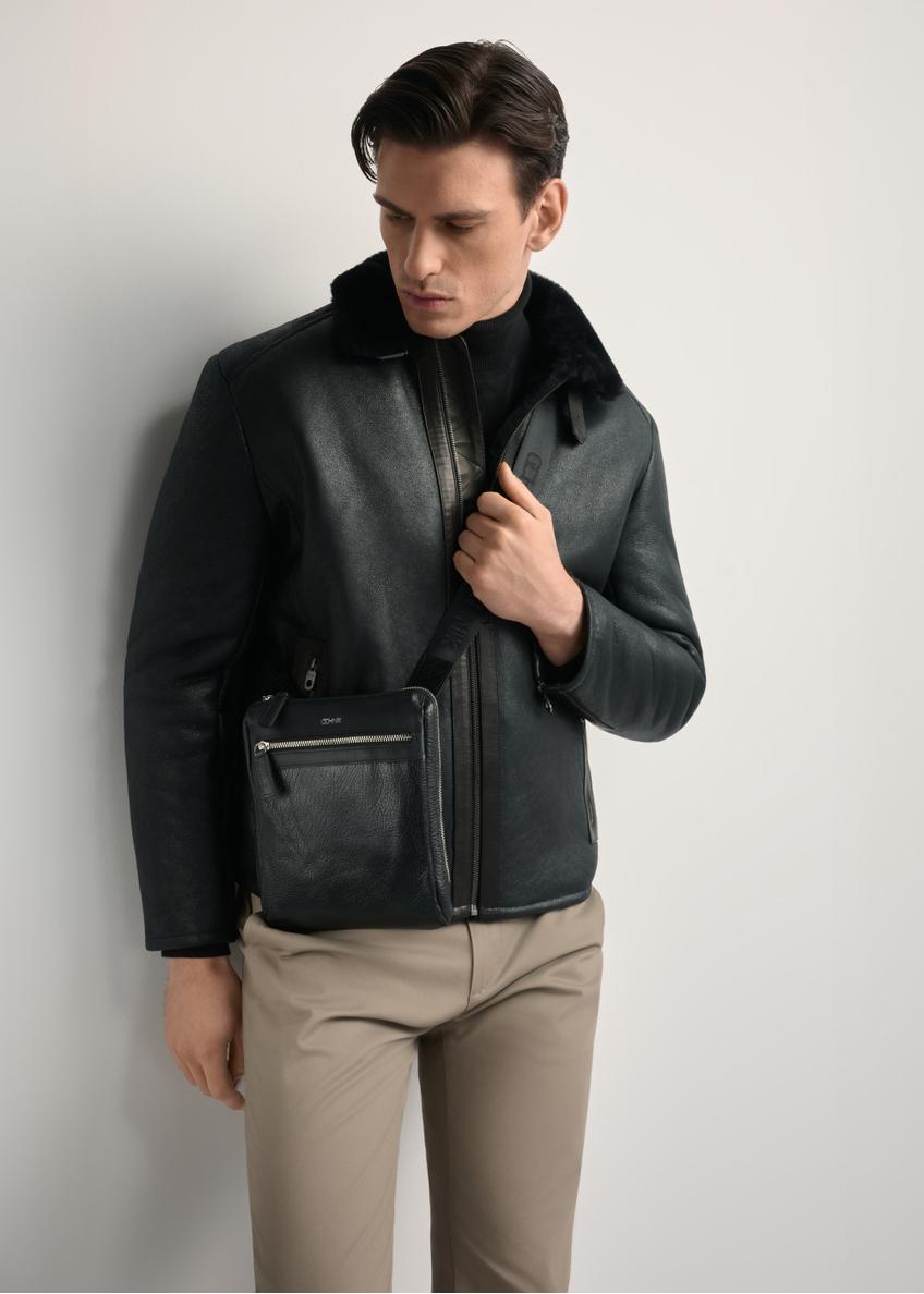 Pánska kožená taška cez rameno TORMS-0294A-99(Z25)