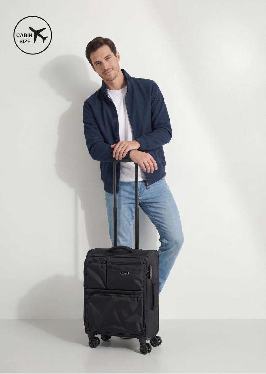 Malý kufor na kolieskach WALNY-0048-99-19(W26)