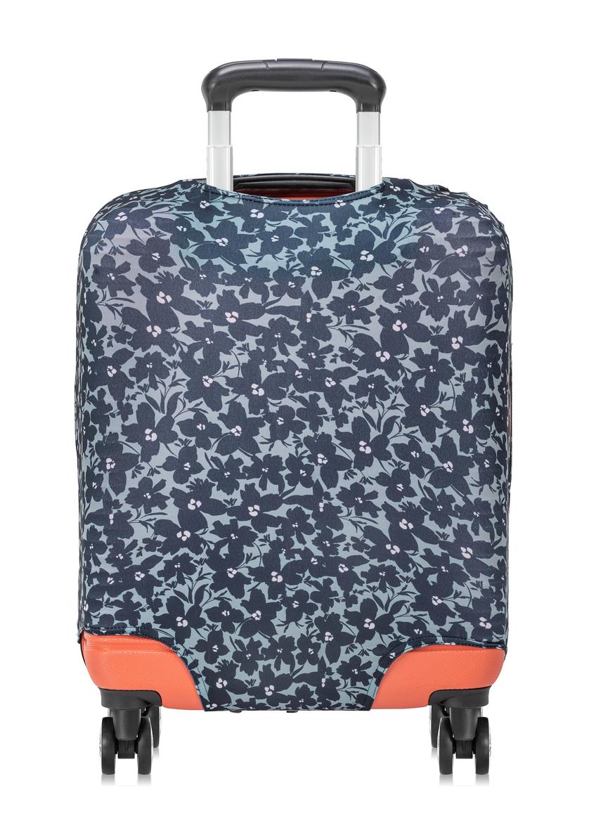 Obal na malý kufor s kvetinovým motívom AW-013-0004-15-S(W25)
