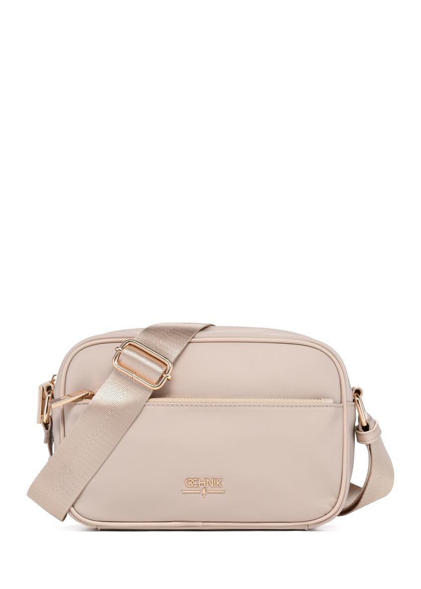 Svetloružová dámska nylonová crossbody kabelka TOREN-0309-5A(W26)