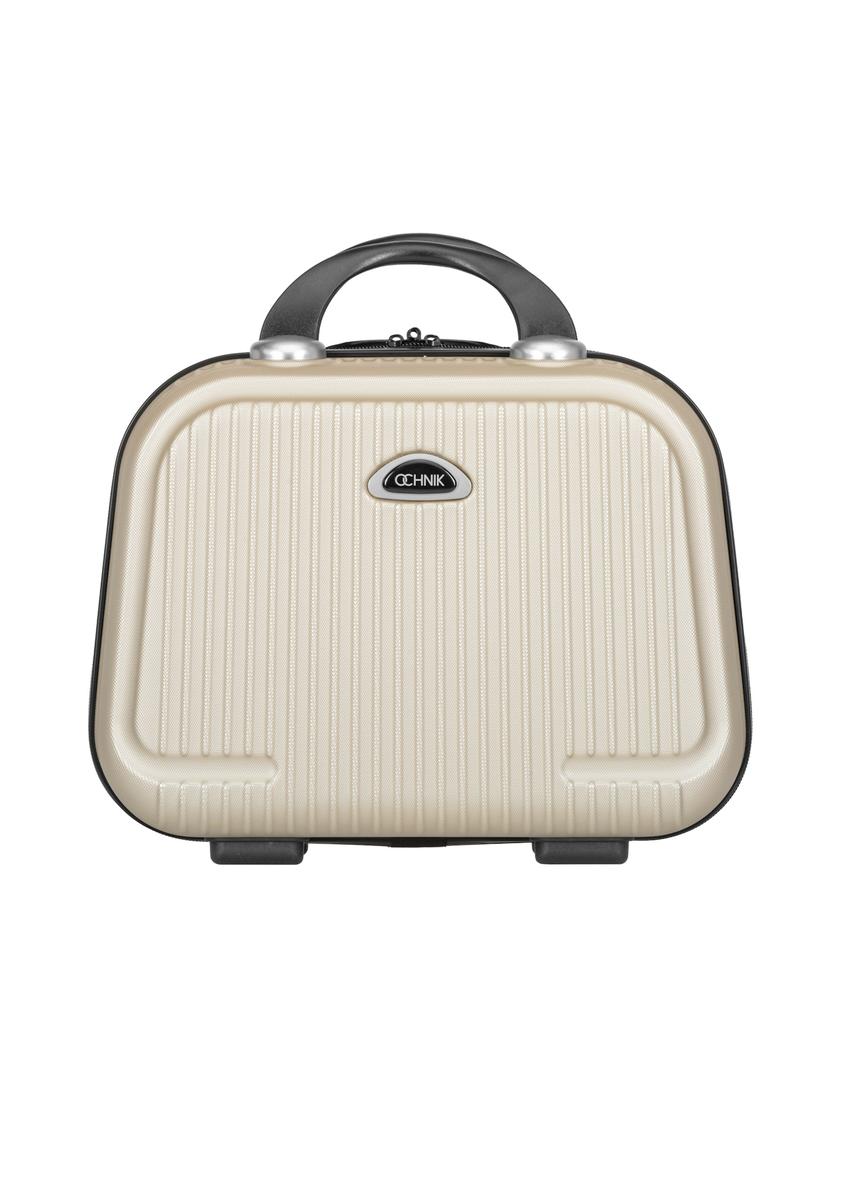 Kozmetická taška WALAB-0053-0X-14(W26), pohľad spredu na bielom pozadí.