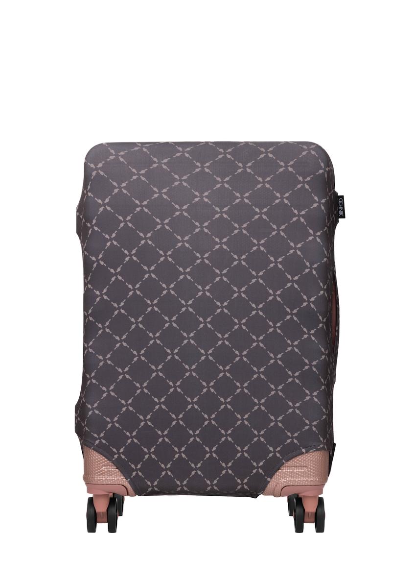 Hnedý obal na malý kufor AW-013-0006-1P-S(W26)