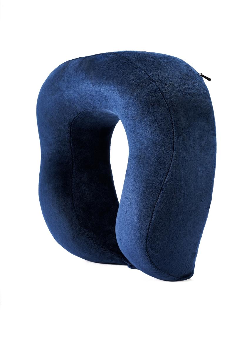 Tmavomodrý cestovný vankúš AW-014-0002-69(W25)