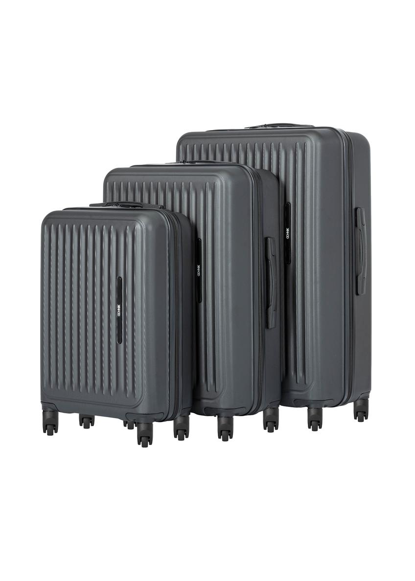 Sada kufrov na kolieskach WALAB-0082-99(W26) s rozmermi 19"/24"/29", diagonálny pohľad na produkty na bielom pozadí.