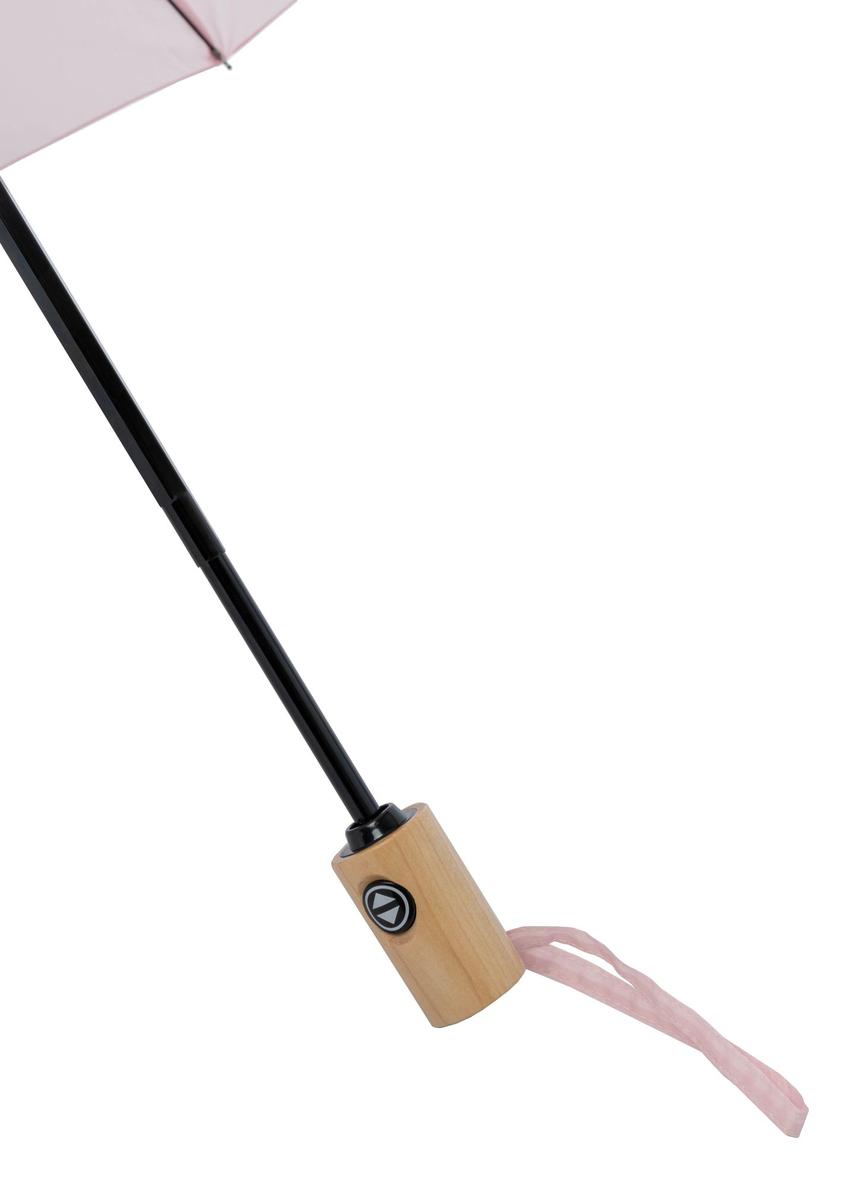 Składany parasol damski w kolorze jasnego różu PARSD-0034-5A(W26)