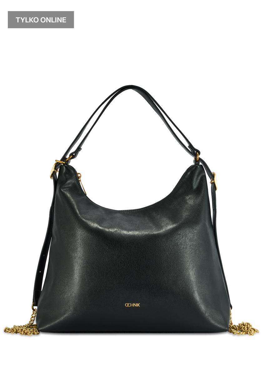 Čierna dámska shopper kabelka TOREC-1083-99(Z25)