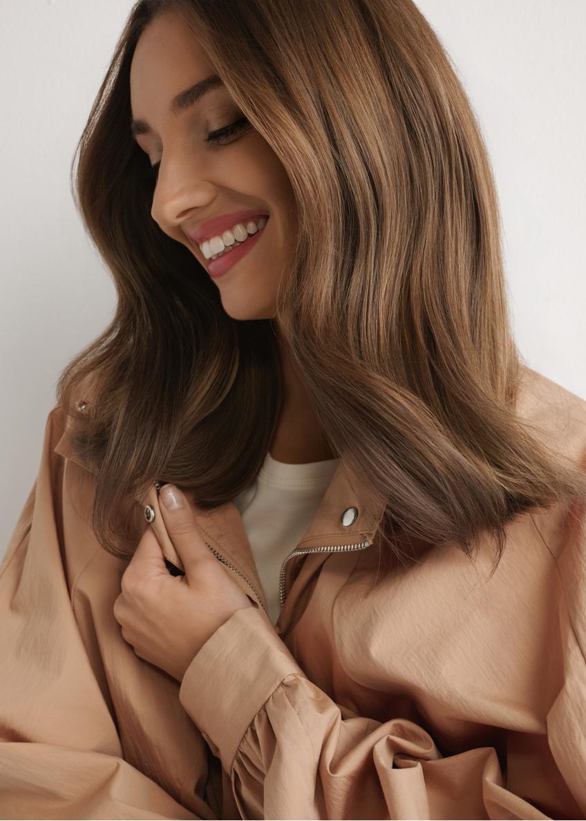 Bežová krátka oversized dámska bunda KURDT-0626-1D(W26)