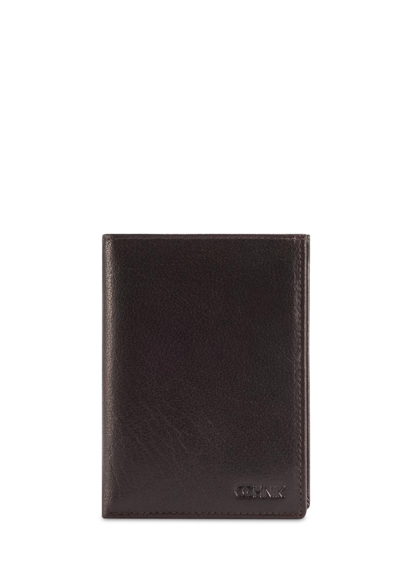 Pánska kožená peňaženka čokoládovej farby PORMS-0673-90(Z25)