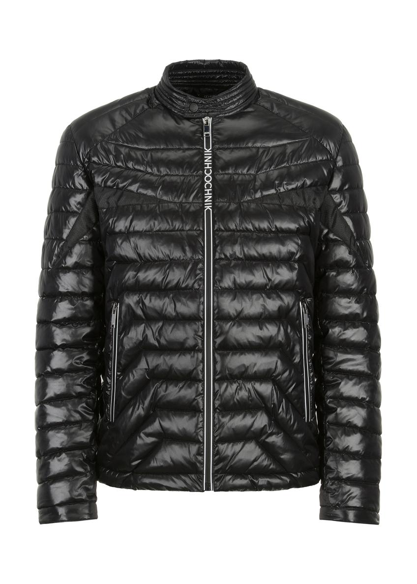 Pánska prešívaná bunda so stojačikom KURMT-0291-99(W23)-04