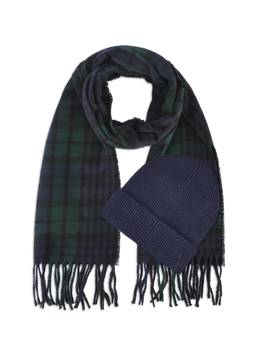 Pánska súprava klobúk a šál  ZESTM-0007-69(Z25)