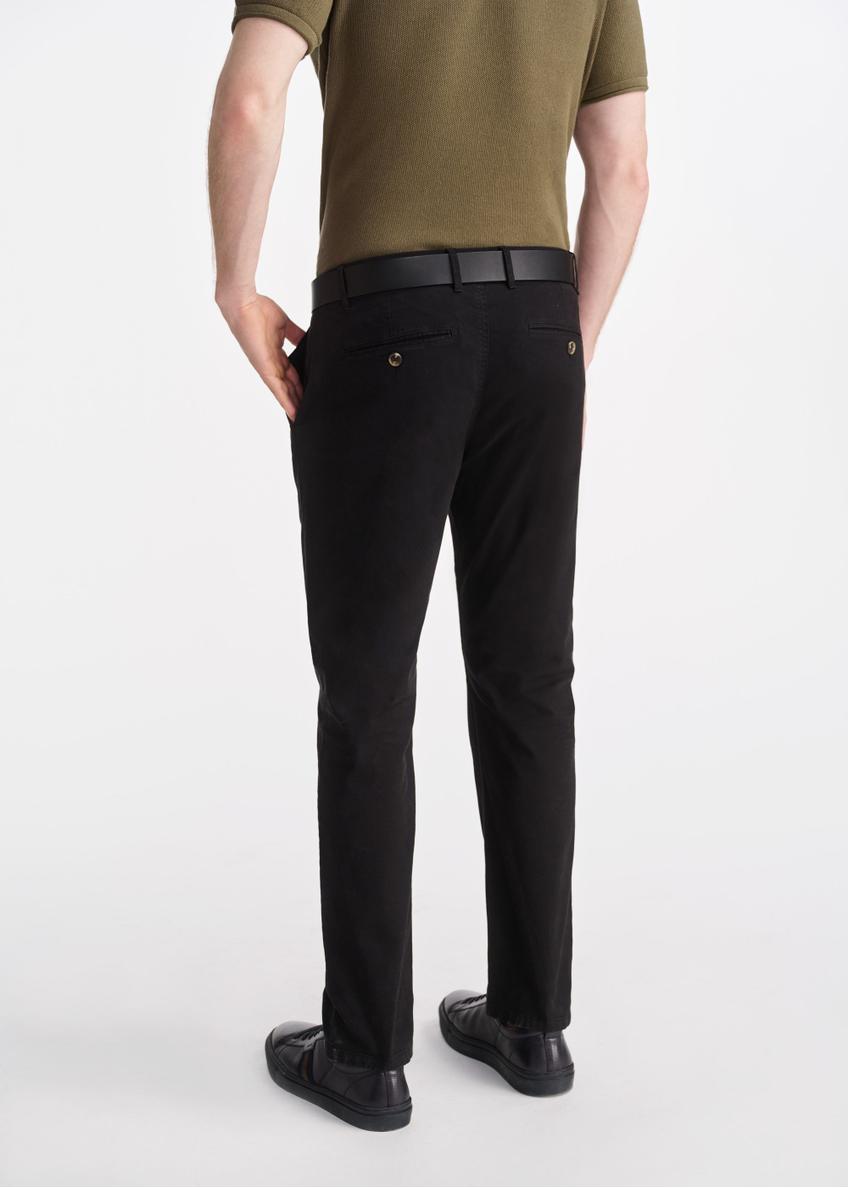 Čierne pánske nohavice SPOMT-0103A-99(Z25)