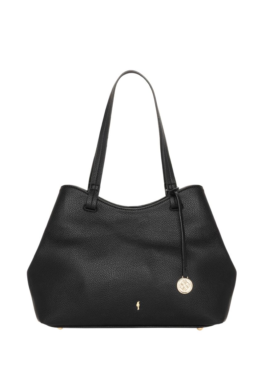 Čierna dámska shopperka TOREC-1318-9I(Z26)
