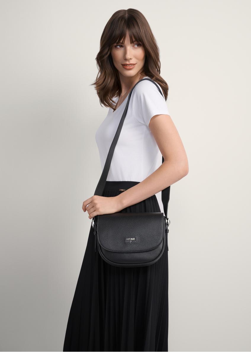 Čierna dámska crossbody kabelka TORES-1122D-99(Z25)