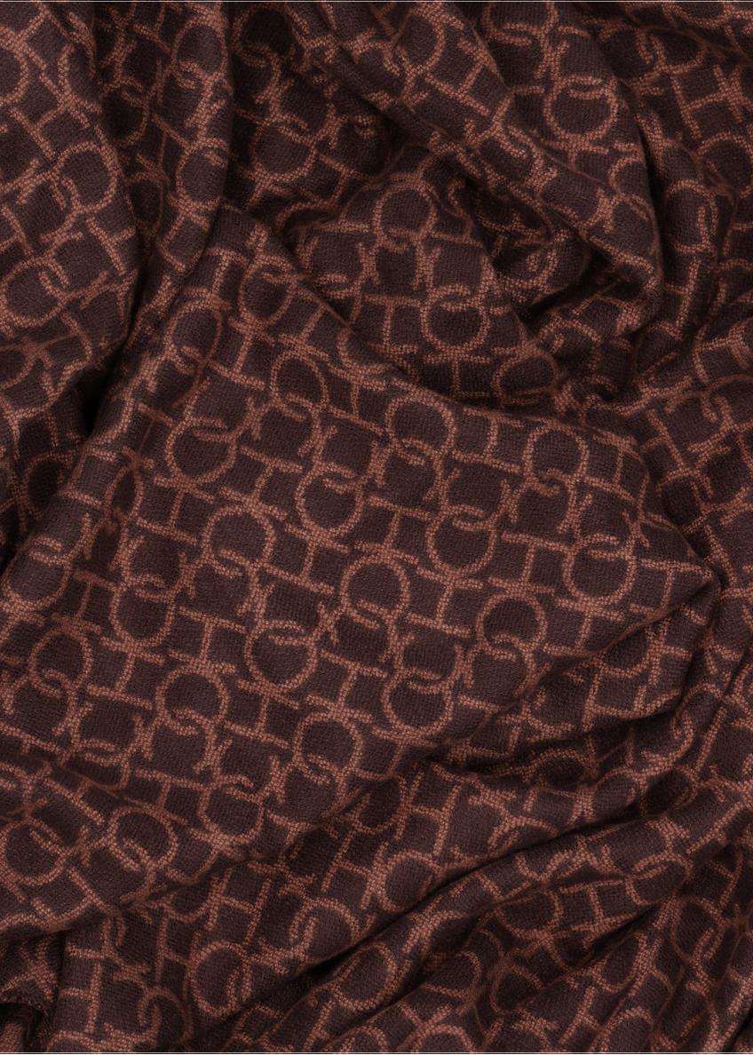 Dámsky obojstranný šál s monogramom SZADT-0235-1I(Z26)