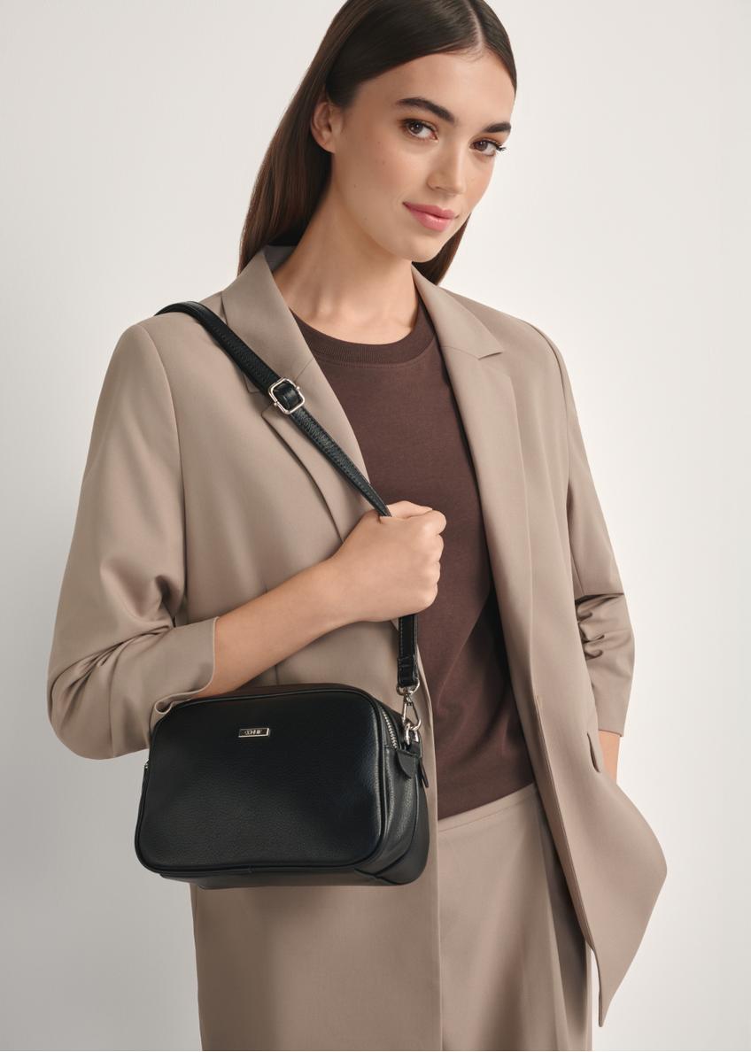 Dámska kabelka Čierna stredne veľká  TOREC-1121-9I(W26)