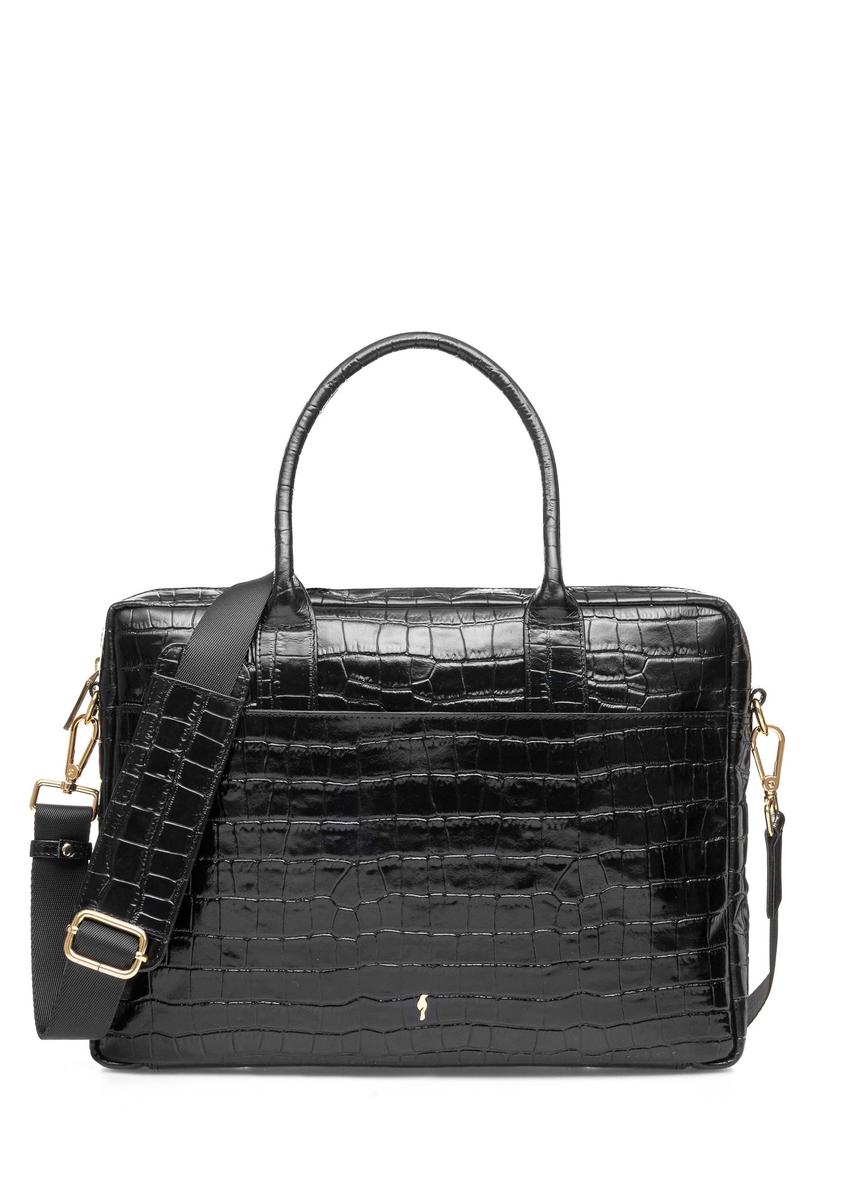 Elegantná dámska kožená kabelka croco TORES-1128F-9G(W26)