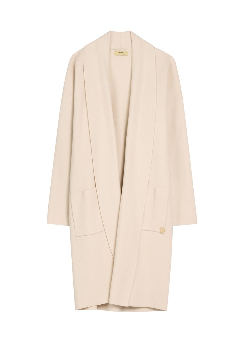 Dámsky béžový sveter KARDT-0041-1A(W26)