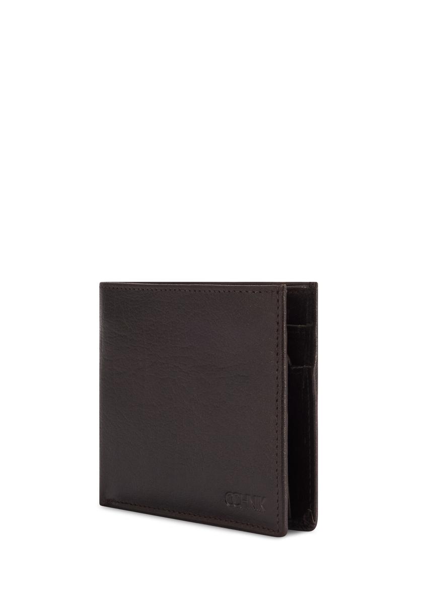 Pánska kožená peňaženka čokoládovej farby PORMS-0674-90(Z25)