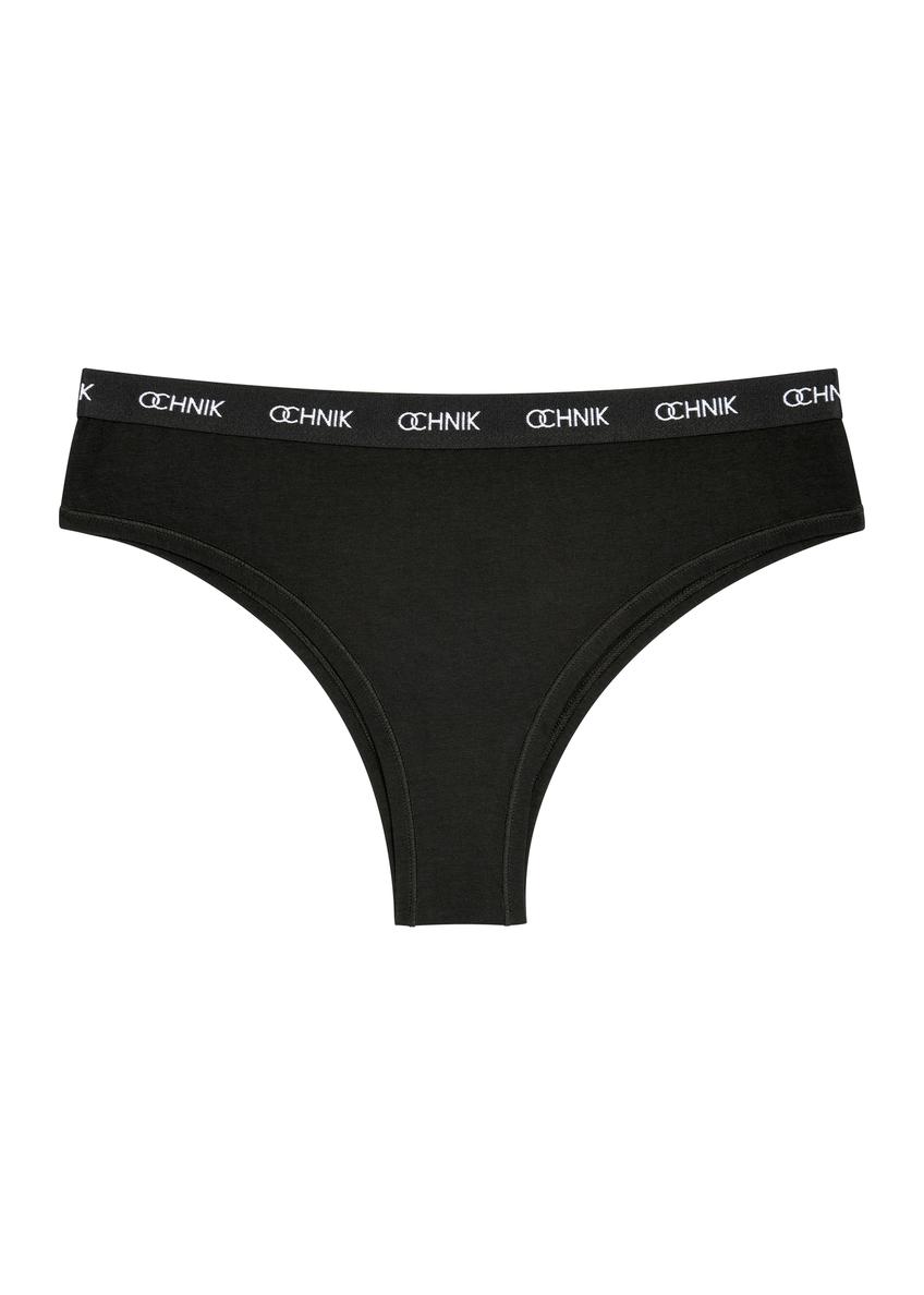 Dámske čierne brazílske tri-pack ZESDB-0001-99(W26)