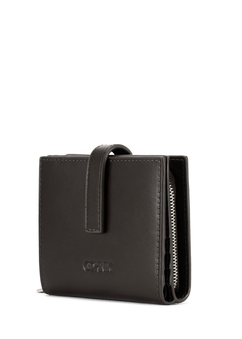 Čierna kožená dámska peňaženka PORES-0975-99(Z25)