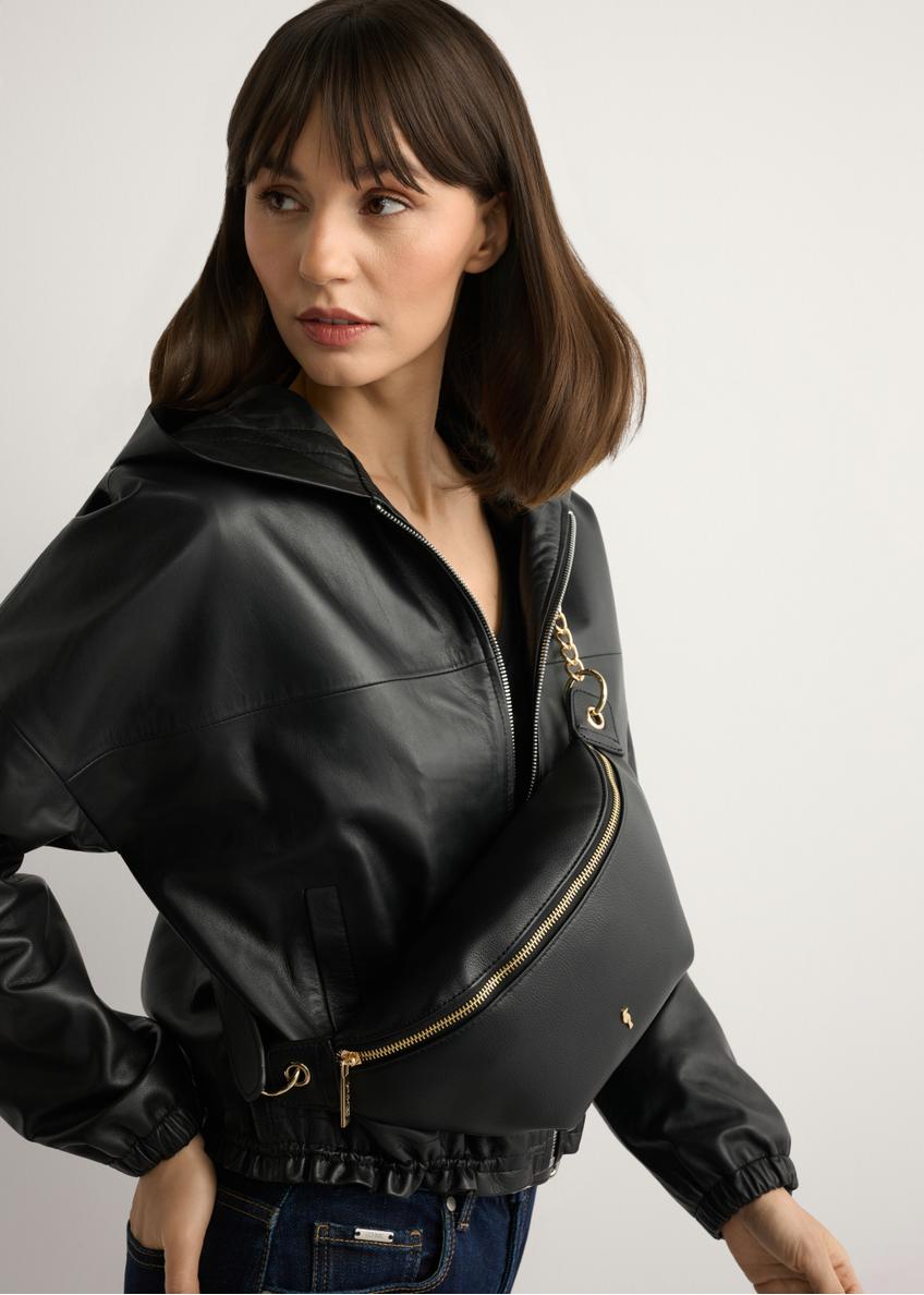 Čierna dámska  ľadvinka TOREC-0788C-99(Z25)