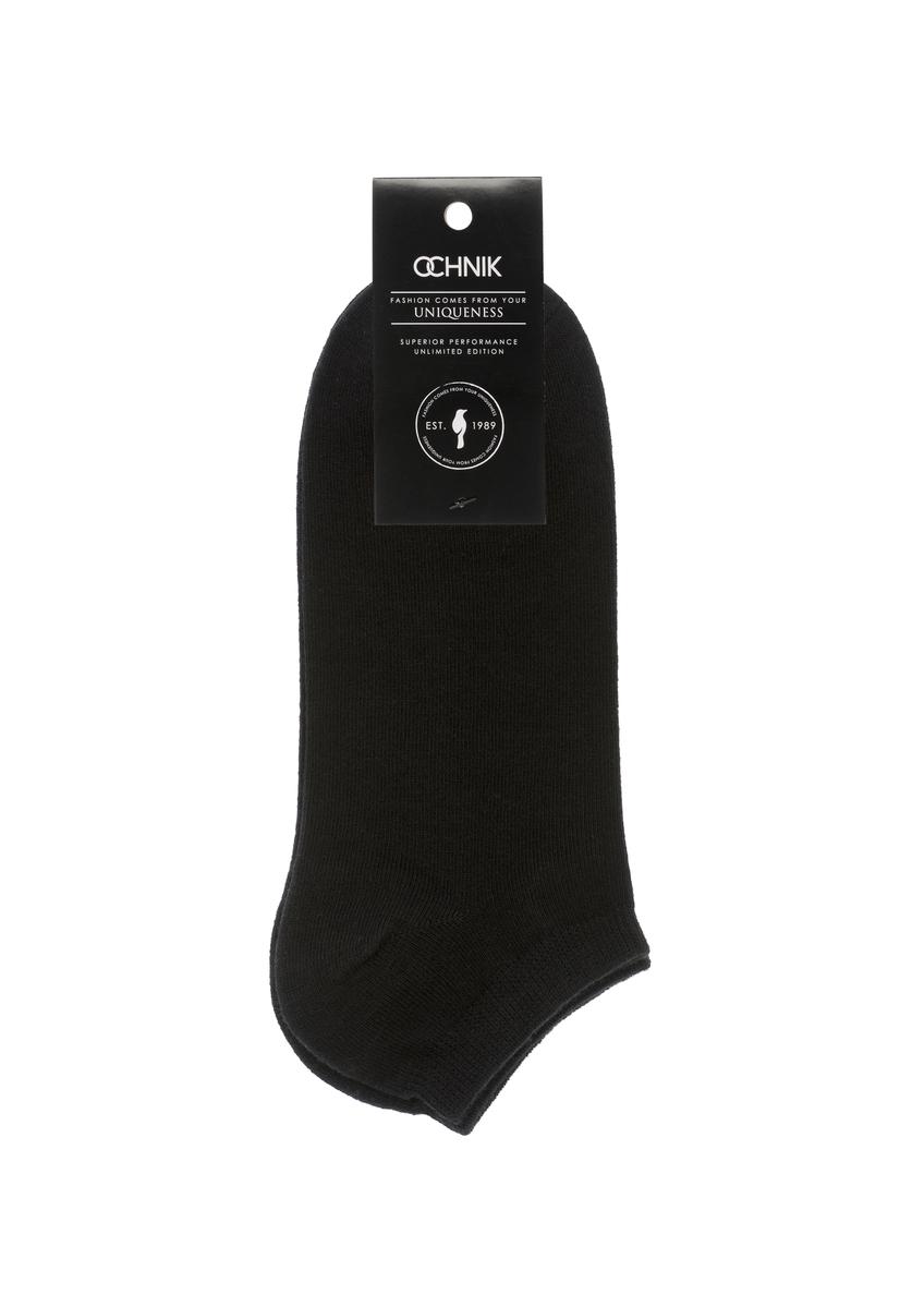 Pánske krátke čierne ponožky SKAMT-0151A-99(W24)