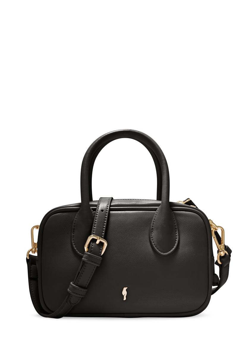 Malá čierna dámska kabelka TOREC-1234-9G(W26)