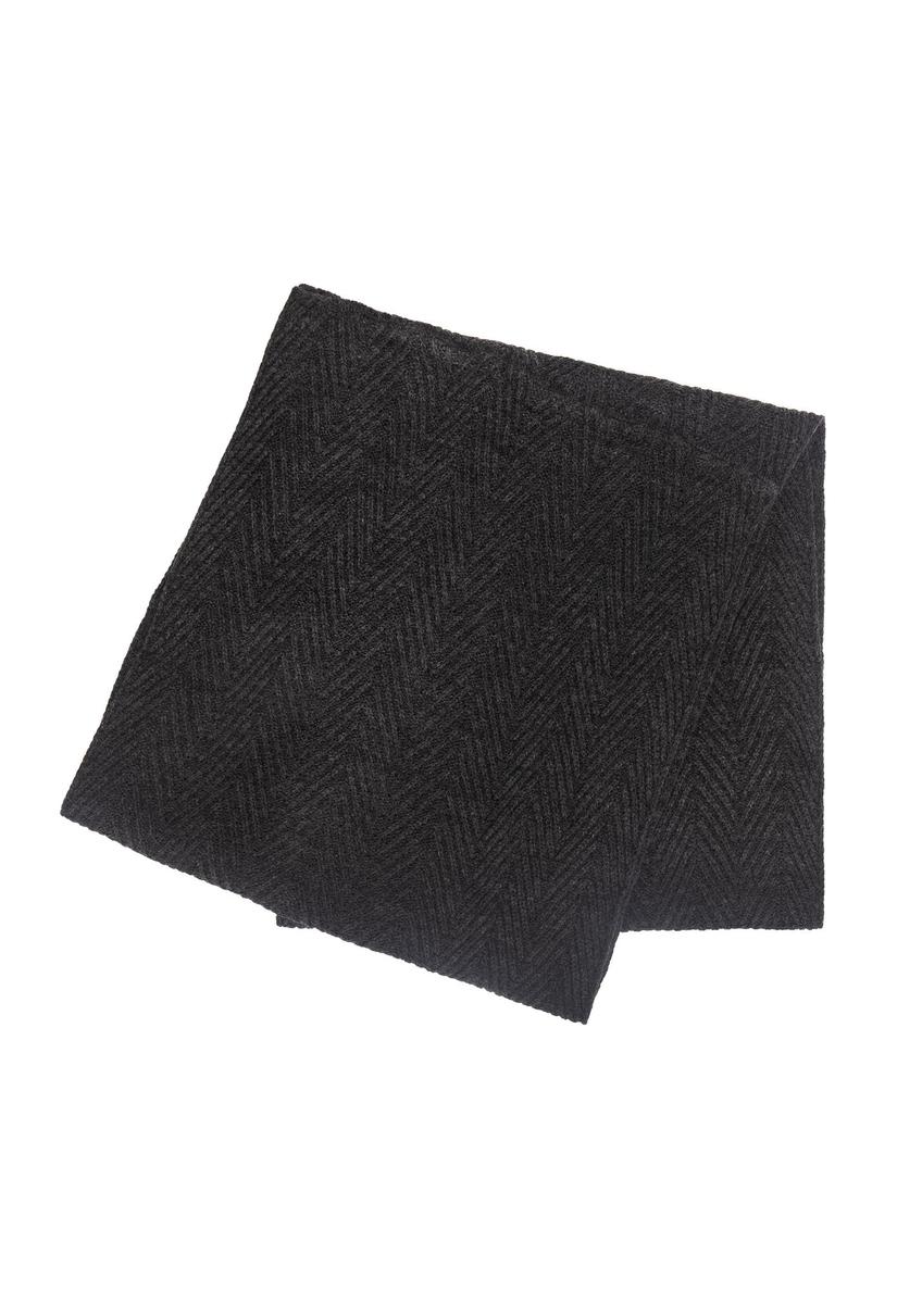 Sivý pánsky nákrčník so vzorom rybej kosti  SZAMT-0066-95(Z24)