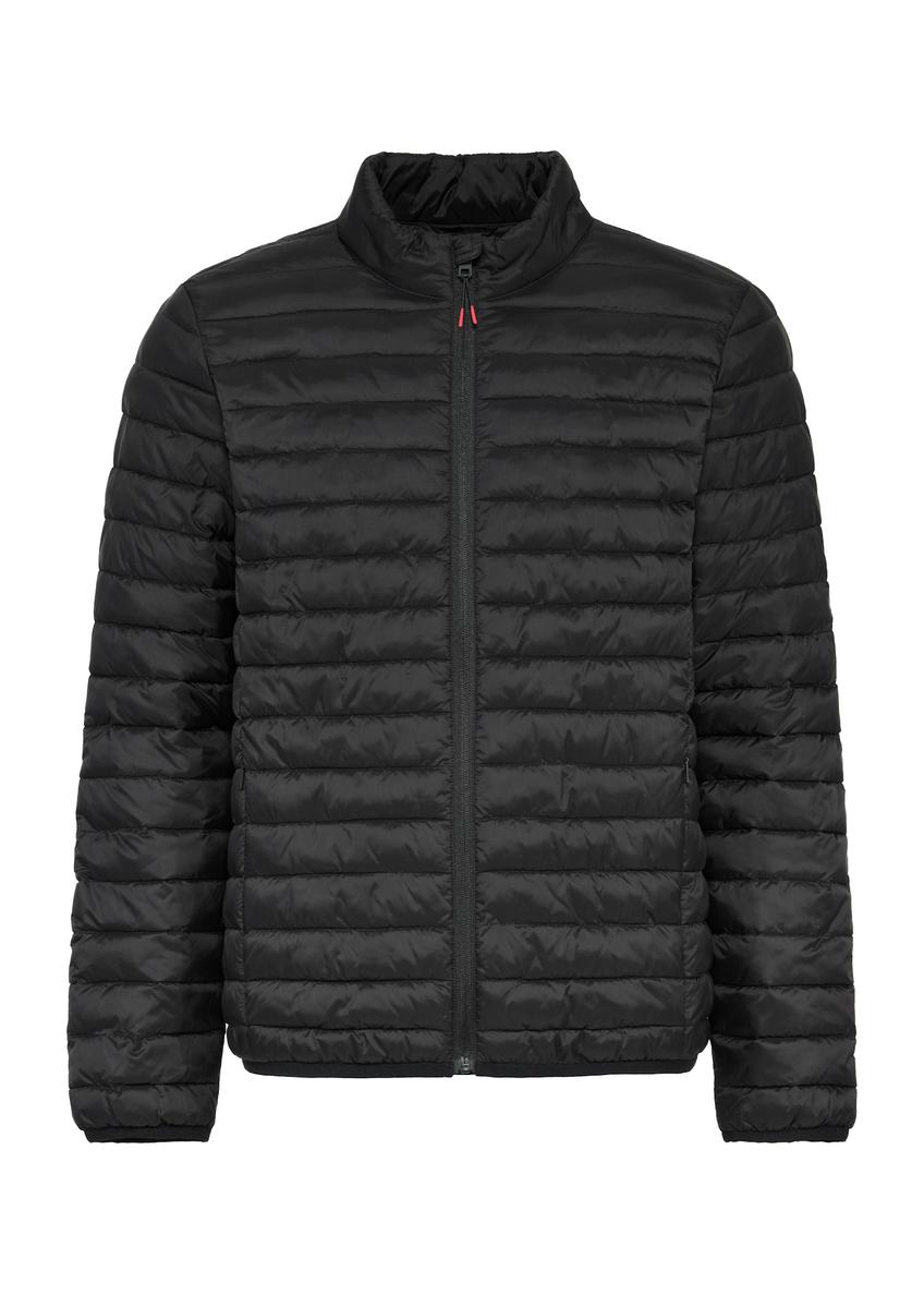 Čierna pánska prechodná bunda KURMT-0382-99(Z26)