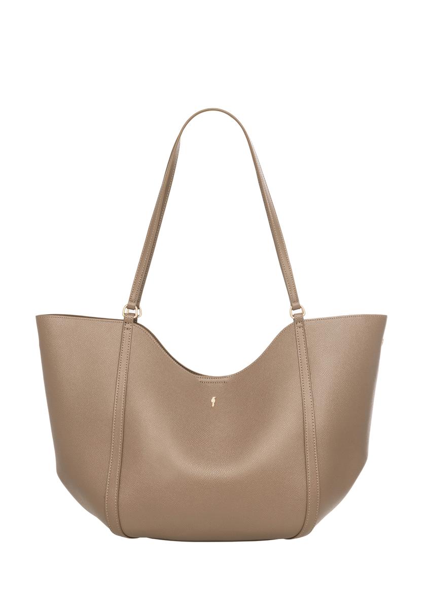 Bežová dámska kabelka shopperka TOREC-1296-1B (Z26)
