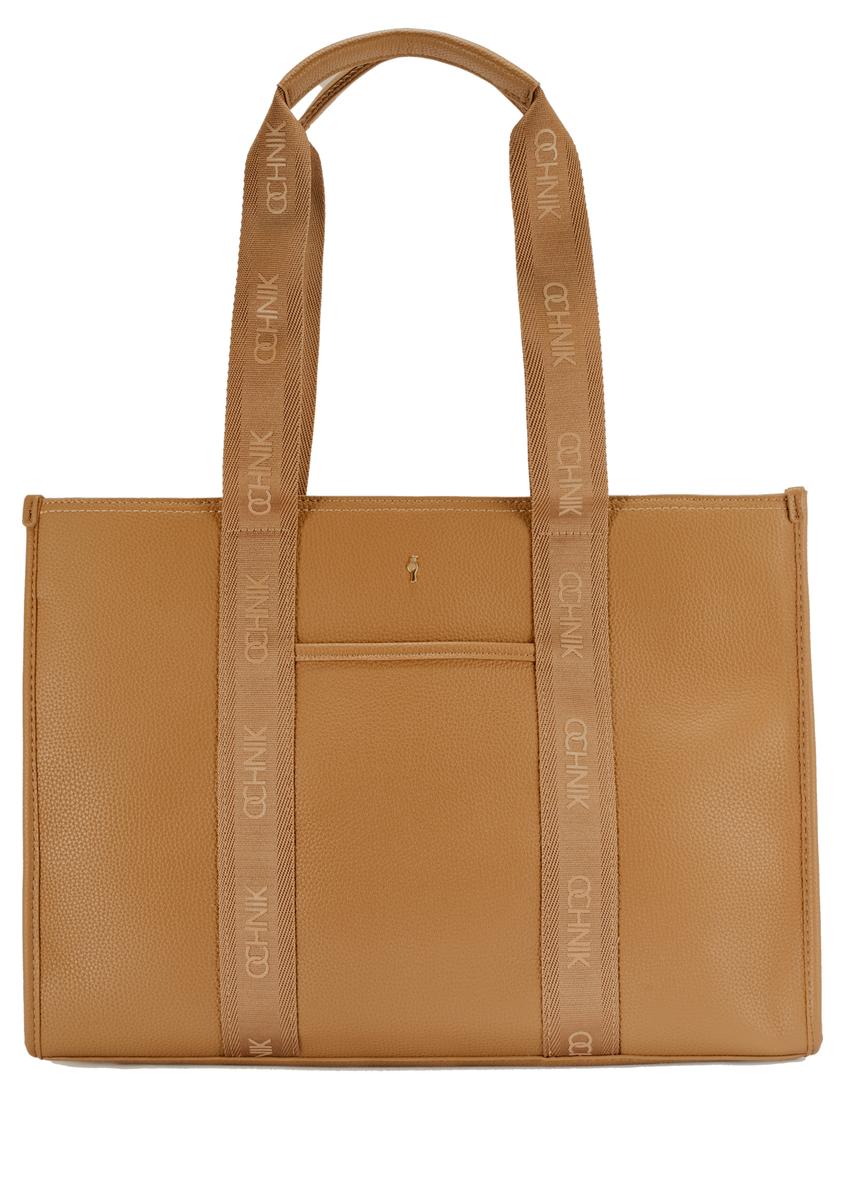 Veľká  shopper kabelka v ťavej farbe TOREC-0977A-24(Z25)