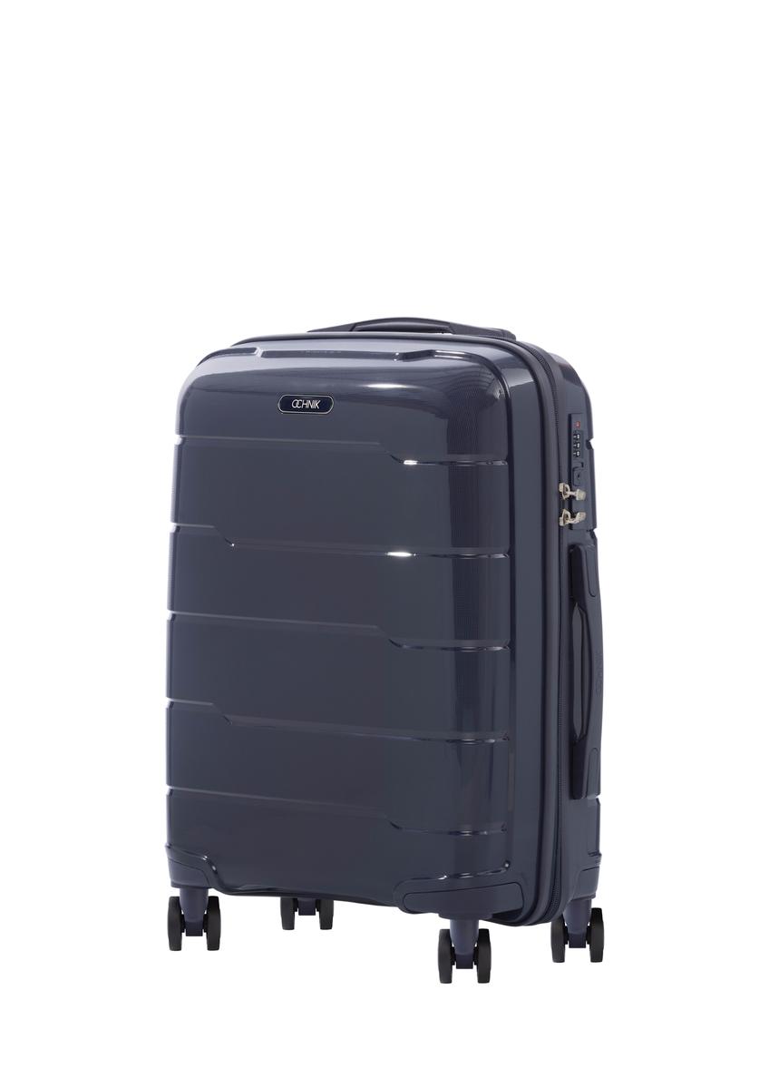 Malý kufor na kolieskach WALPP-0025-7D-19(W26), produkt zobrazený pod uhlom na bielom pozadí.