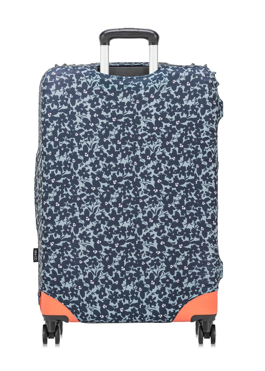 Obal na veľký kufor s kvetinovým vzorom AW-013-0004-15-L(W25)
