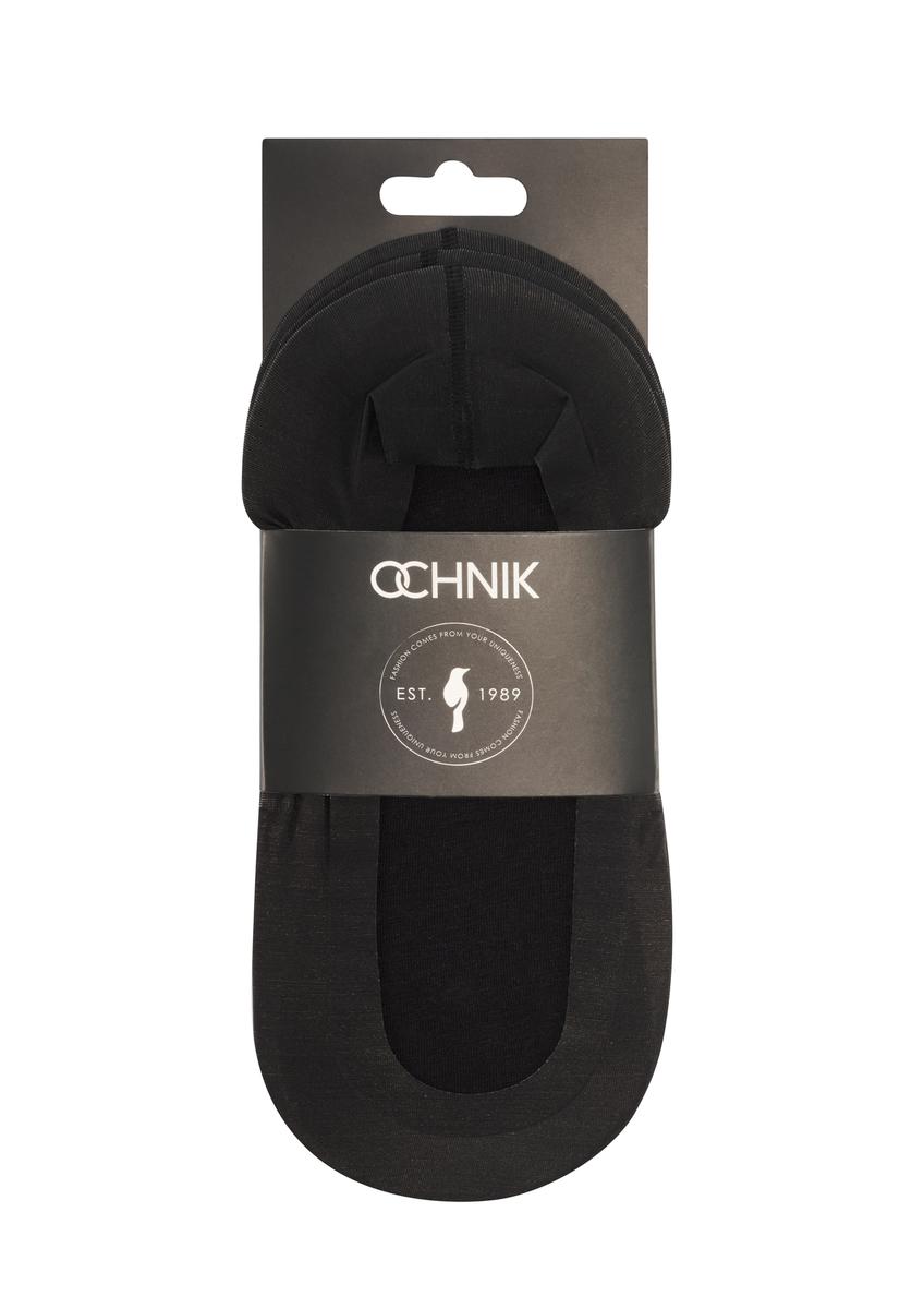 Sada čiernych dámskych členkových ponožiek ZESDT-0032-99(W26) - pohľad na produkt zhora, na bielom podklade.