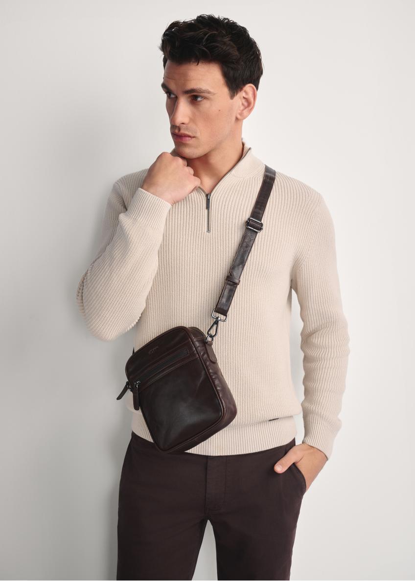 Hnedá pánska malá taška  TORMS-0461-89(Z25)