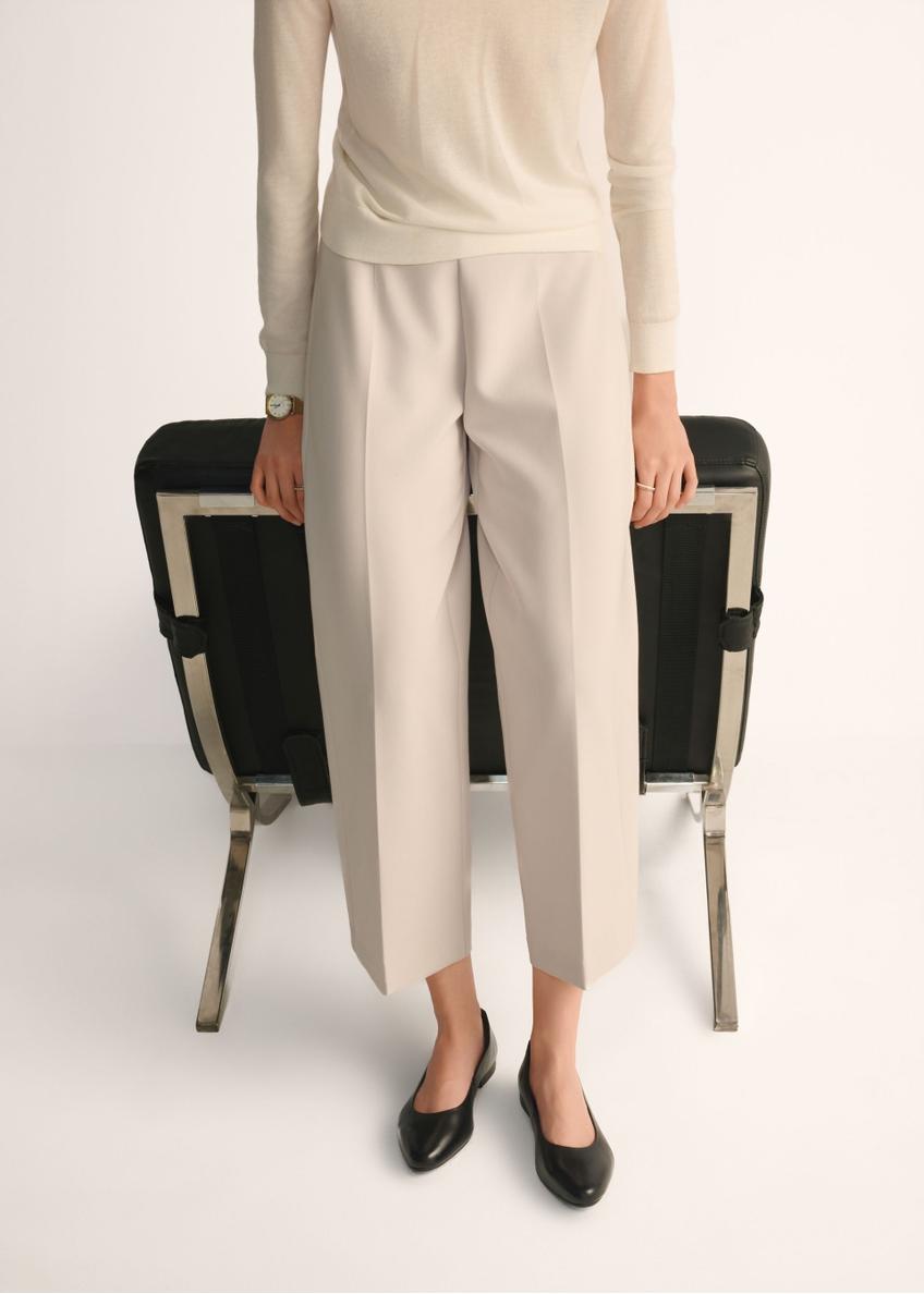 Čierne kožené baleríny BUTYD-1049B-99(W26)