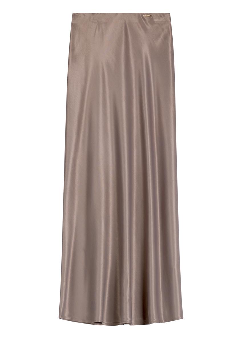 Hnedá dámska sukňa SPCDT-0122-1K(W26)