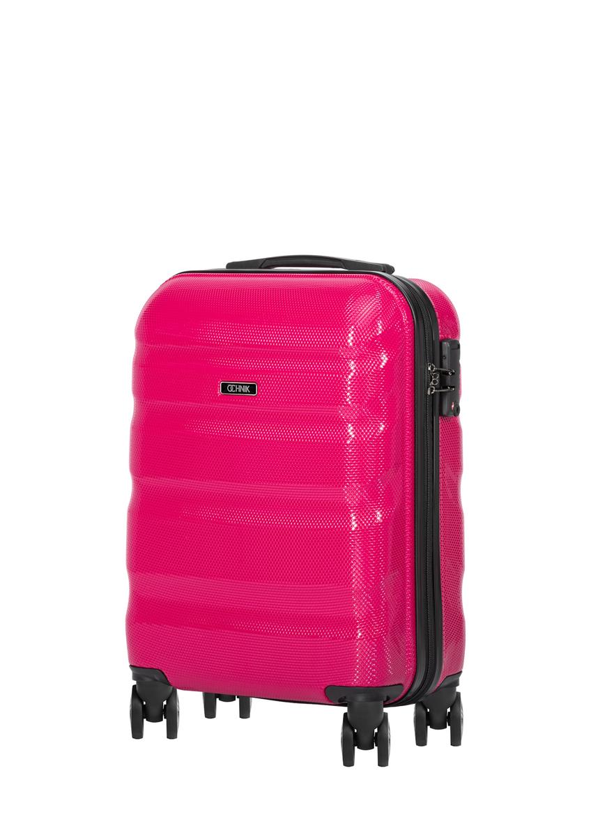 Malý kufor na kolieskach WALPC-0012-5E-19(W26), produkt zobrazený pod uhlom na bielom pozadí.